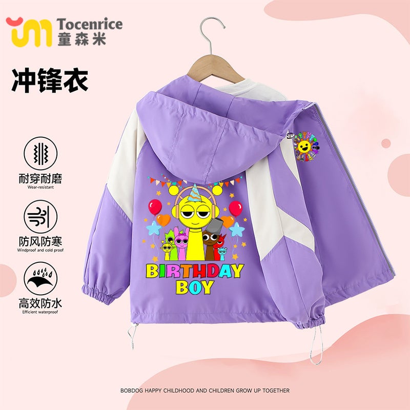 Rhythm Box Sprunki Music Game Peripheral Clothes Handsome Boy Charge Coat Tide - Image 5
