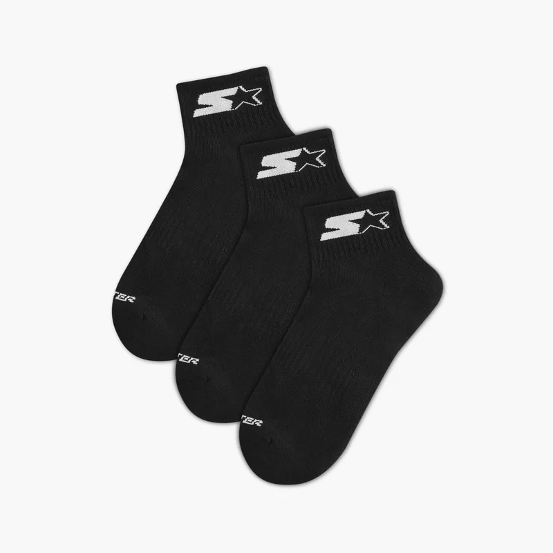 ستارتر Set of 3 - Starter Logo Detail Ankle Length Socks