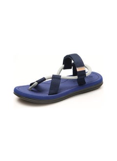 Summer New Beach Sandals, Finger Fly Slip, Men's Double Flood Fly Slip, Vietnamca T Colour:Light blue Shoe number:44 - 45