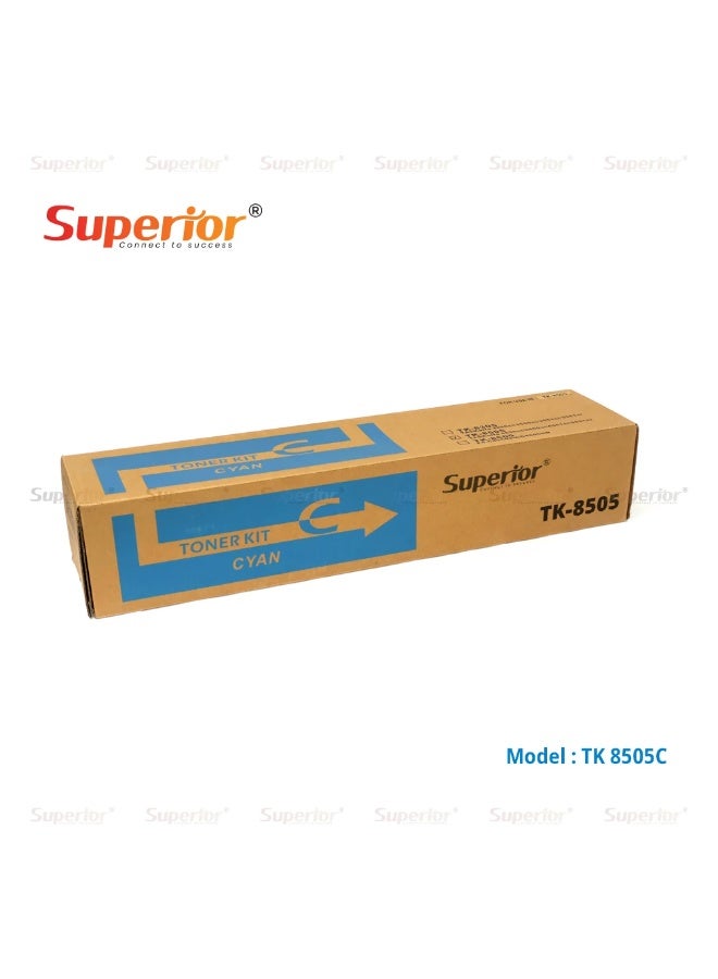 SOS Superior Superior Kyocera TK-8505C Cyan Toner Cartridge – For TASKalfa 4550ci / 5550ci / 4551ci / 5551ci - Image 2