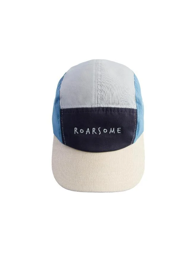 Roarsome Adventure Club Kids 5 Panel Cap - Blue