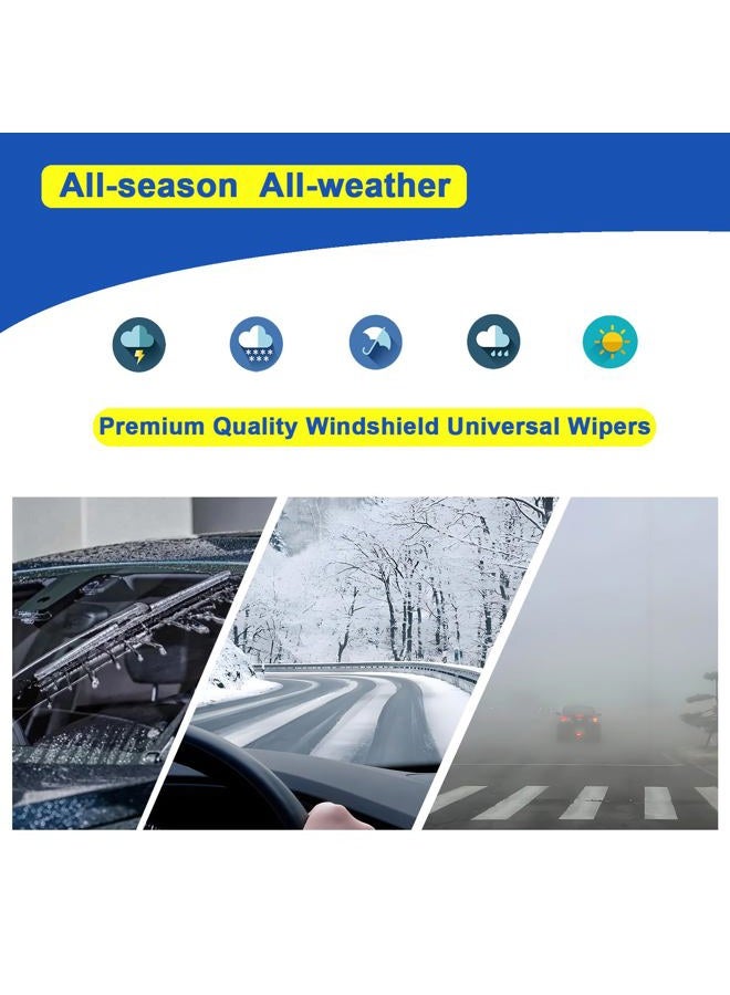 SIMPWIBLD 15 inch Rear Wiper blades Replacement for 2007-2013 BMW X5/2009-2011 Volvo XC60 Windshield wiper blades (Pack of 1) - Image 5