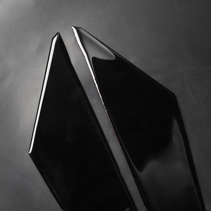 QASULER Gloss Black Headlight Eyelids for BMW X1 E84 - Image 3