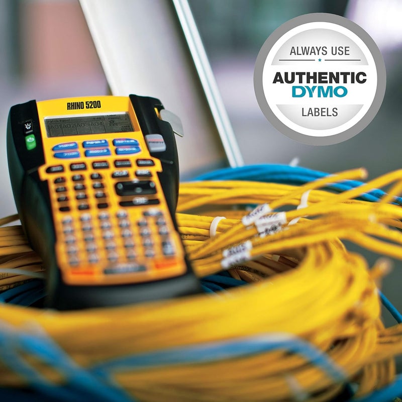 DYMO Industrial RhinoPRO 5200 Label Maker - Fast, Durable, and Time-Saving for Heavy-Duty Labeling - Image 2