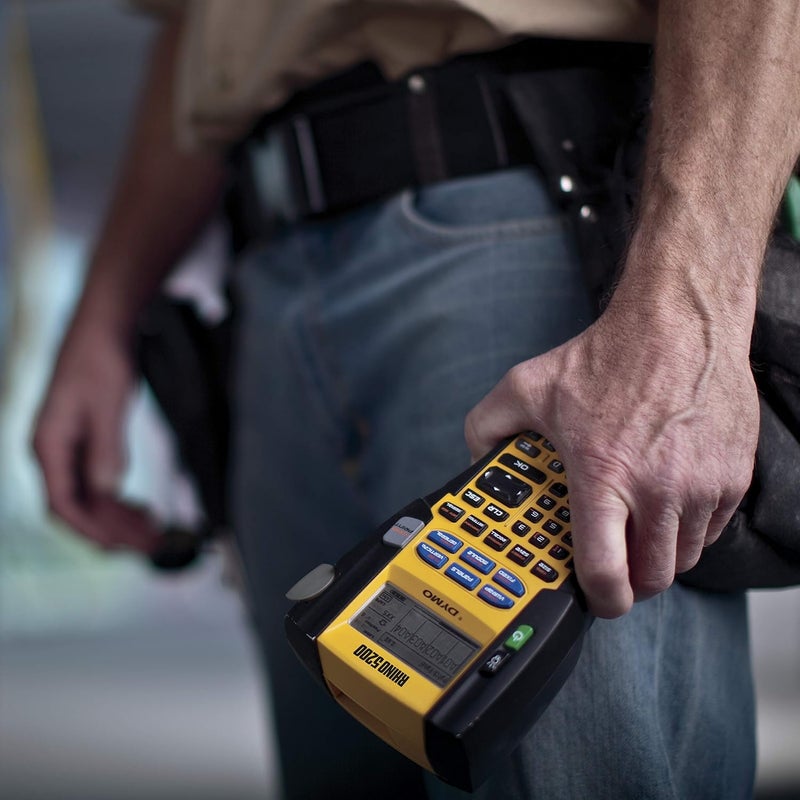 DYMO Industrial RhinoPRO 5200 Label Maker - Fast, Durable, and Time-Saving for Heavy-Duty Labeling - Image 3