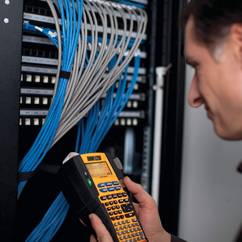 DYMO Industrial RhinoPRO 5200 Label Maker - Fast, Durable, and Time-Saving for Heavy-Duty Labeling - Image 4