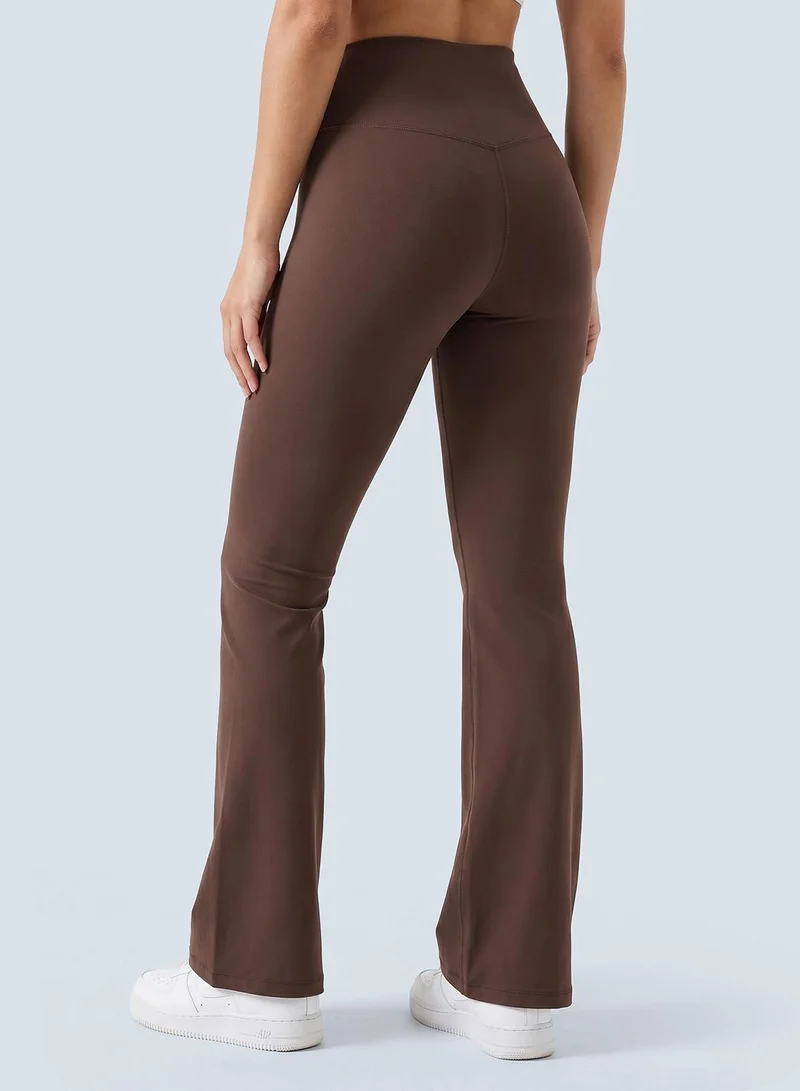 Cardio Bunny brown High-Waist Bootcut Active Pants for Women | Best Price UAE