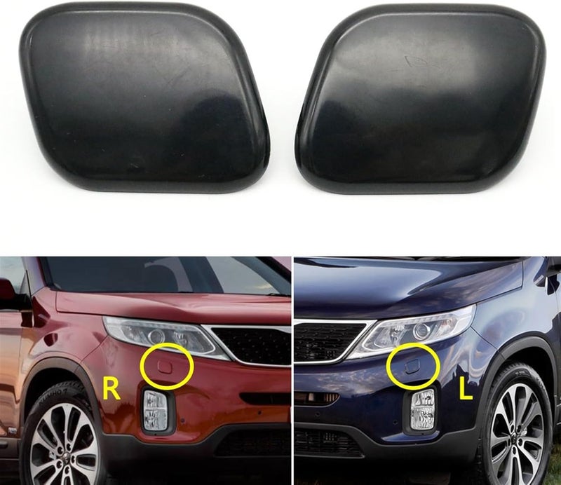 DEMULAX Headlight Washer Cap for Kia Sorento 2013-2014 - Image 2