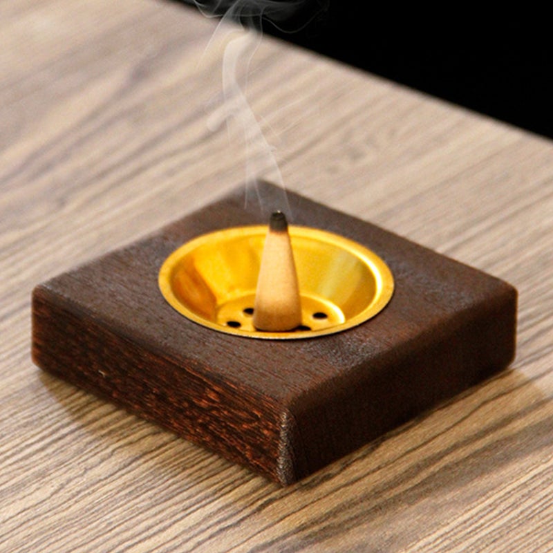 Incense Burner Incense Cone Holder Vintage Incense Cone Stand Indoor Incense Holder - Image 4