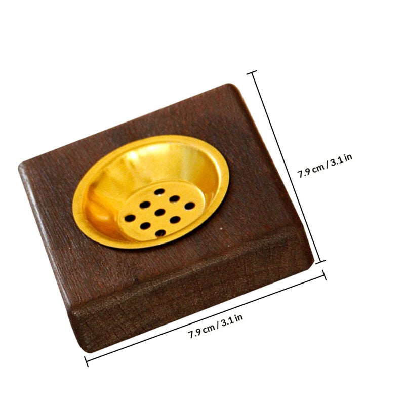 Incense Burner Incense Cone Holder Vintage Incense Cone Stand Indoor Incense Holder - Image 2