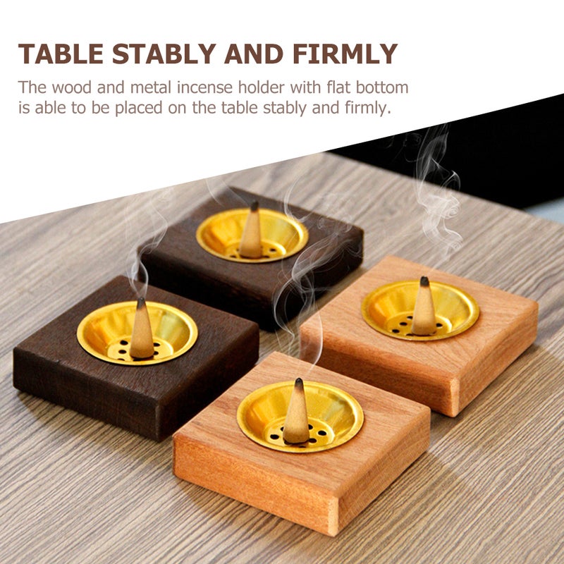Incense Burner Incense Cone Holder Vintage Incense Cone Stand Indoor Incense Holder - Image 5