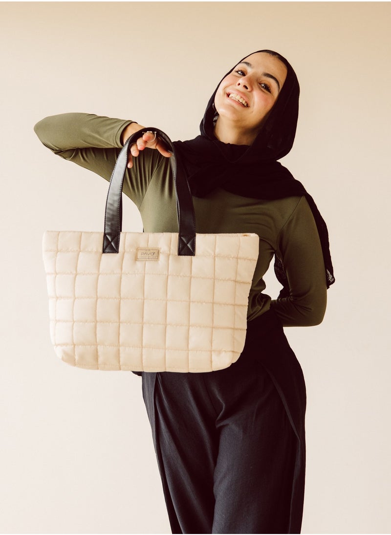 Beige Tote Bag Handbag - pzsku/Z6EE66F23273F52F67A48Z/45/_/1734232468/4eaea5de-b229-4e57-8f9f-8d558b6f41ec