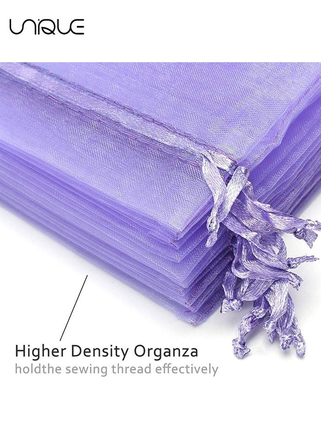 100Pcs Package 8 x 10CM Sheer Drawstring Organza Jewelry Pouches Wedding Party Favor Gift Bags, Little Mesh Gift Pouches Mini Candy Bags for Small Presents Jewelry Earrings（Purple） - pzsku/Z6EE67371D4C7A1CFDBD1Z/45/_/1719988200/75206cdf-adbc-4b4c-8cc4-069142530e28