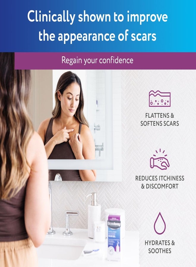 ScarAway Silicone Scar Gel, Helps Improve Size, Color & Texture of Hypertrophic & Keloid Scars from Injury, Burns & Surgery, Water Resistant, 10g (0.35 Oz) - Image 2