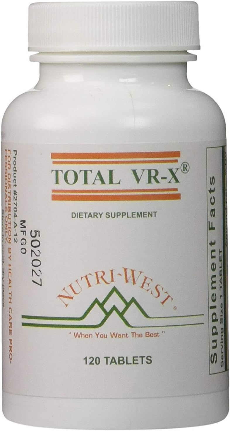 Nutri-West Total VR-X Dietary Supplement - 120 Tablets - Image 1