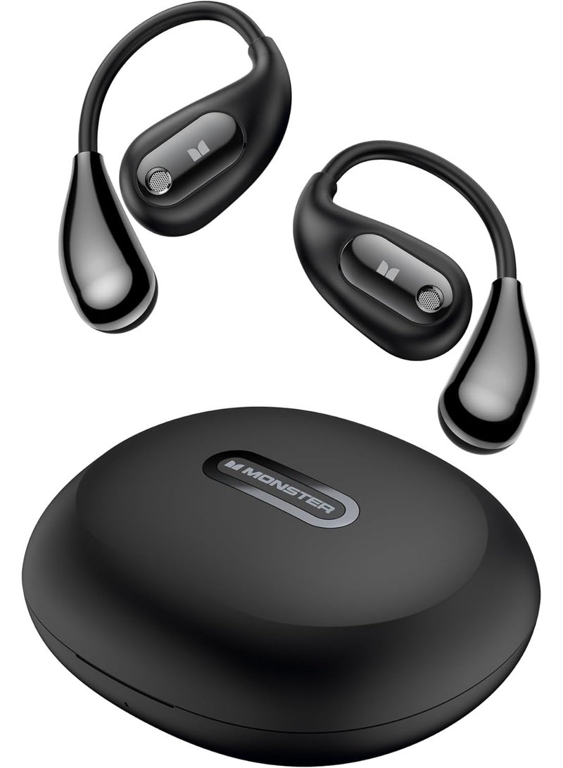 Monster Open Ear AC210 Headset, Bluetooth 5.4 Technology, Support IPX5 Waterproof, Surround Sound, HD Call, Battery Life Up to 30H, This Bluetooth Headset Is Your Best Companion to Enjoy Music. - Image 1