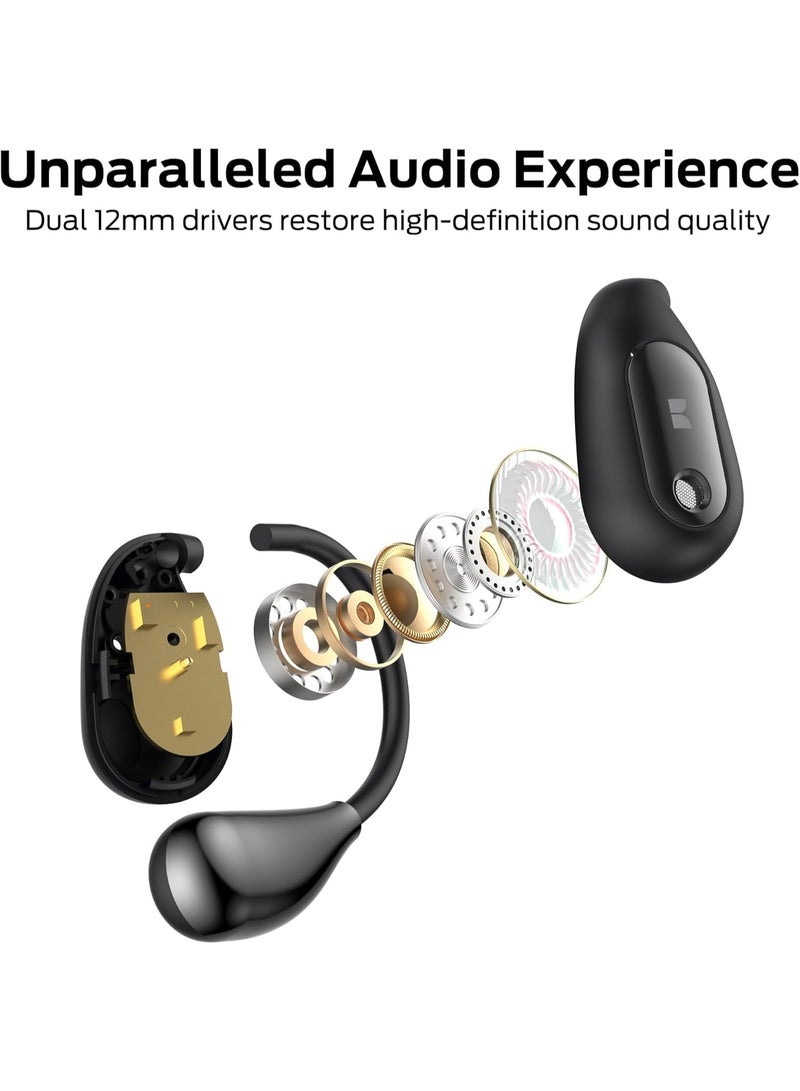 Monster Open Ear AC210 Headset, Bluetooth 5.4 Technology, Support IPX5 Waterproof, Surround Sound, HD Call, Battery Life Up to 30H, This Bluetooth Headset Is Your Best Companion to Enjoy Music. - Image 3