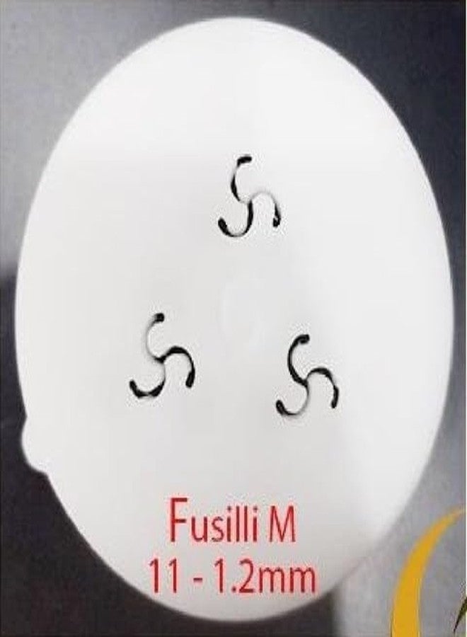 PASTADISC Fusilli Pasta Noodle Shape Discs Fit For Philips Automatic Pasta & Noodle Maker, Philips Pasta Maker Attachments, Kitchen Appliances, Accessory (Fusilli 11-1.2mm) - Image 1