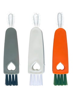 Oasisgalore 2024 3-in-1 Cup Lid Cleaning Brush, Multifunctional for Bottle Gaps, Tight Spaces, Portable with Brush.  - Image 1