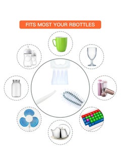 Oasisgalore 2024 3-in-1 Cup Lid Cleaning Brush, Multifunctional for Bottle Gaps, Tight Spaces, Portable with Brush.  - Image 4