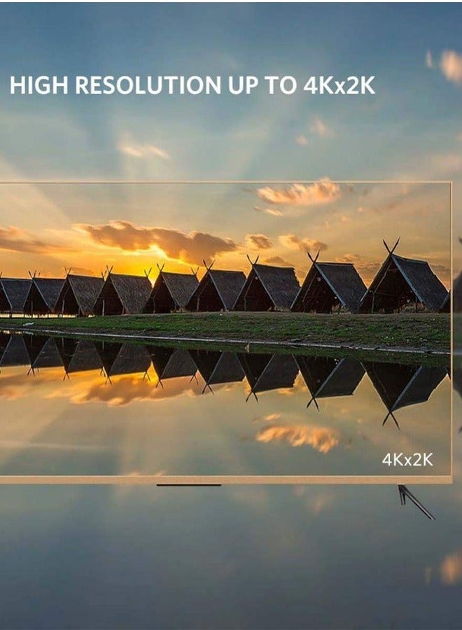 Taimi Pack Of 8 DP to HDMI 4K HD Cable 5MTR Black - Image 4