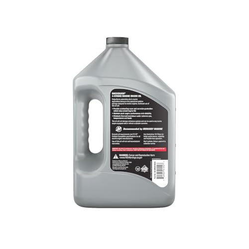 Quicksilver 25W-40 4-Stroke Marine Outboard And Sterndrive Engine Oil, 1 Gallon - Image 5