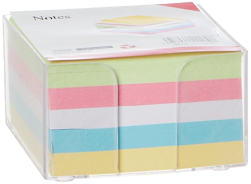 Colored Memo Paper with Holder / 500 Sheet - Image 1