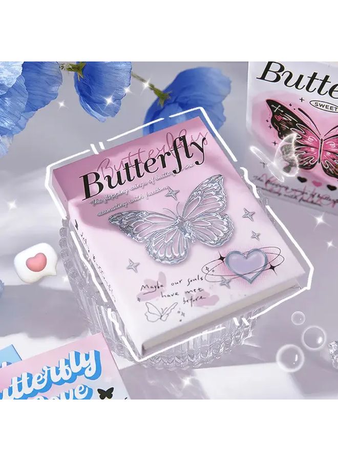 A7 Portable Ledger Mini Coil Notebook 4 Random Styles Colorful Cartoon Cover Durable Faux Leather Horizontal Lined Thick Ink Resistant Paper For Journaling Note Taking School Supplies - Image 5