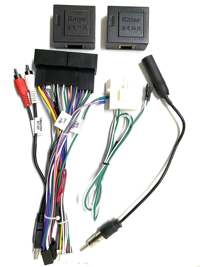 KUNFINE Special Wire Harness with Canbus Decoder for Sonata 20112013