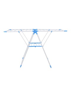 Generic Stainless Steel Drying Rack Standing Clothes Hanger Dry Cloth Stand Garment Racks  - Image 1