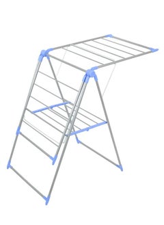 Generic Stainless Steel Drying Rack Standing Clothes Hanger Dry Cloth Stand Garment Racks  - Image 3