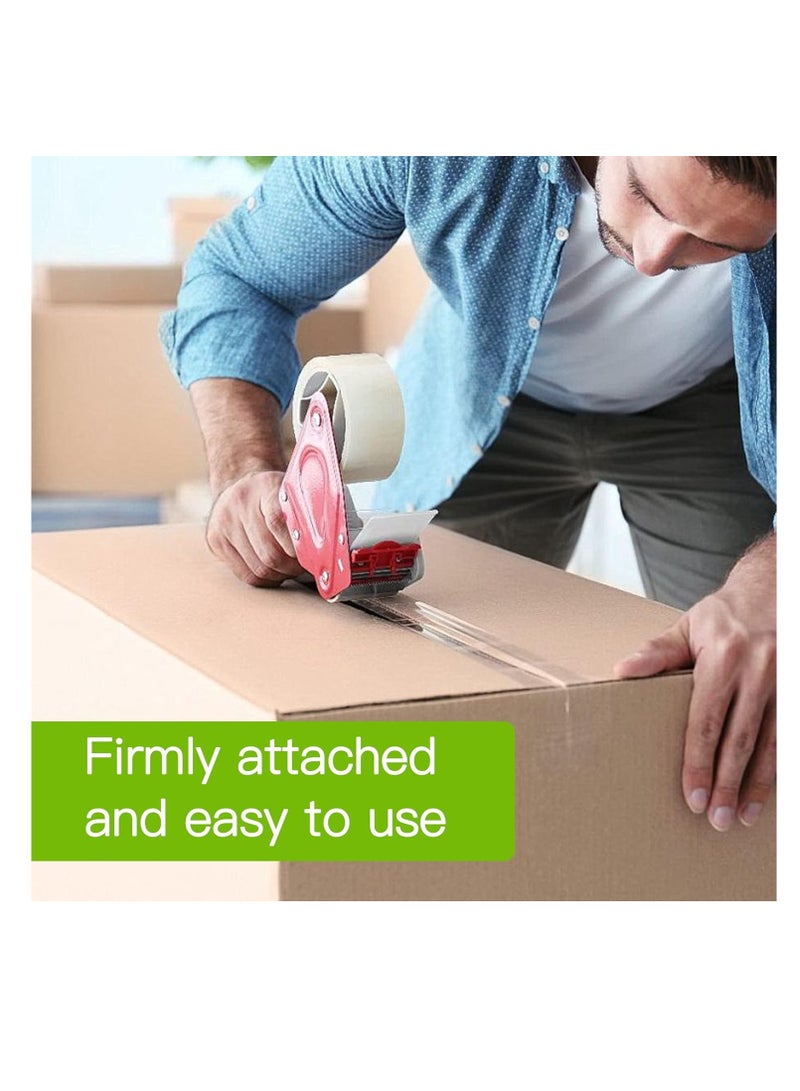 ECVV® 6 Roll Clear Packing Tape, 2 inches x 50 yards Strong Heavy Duty Packaging Tape for Sealing Parcel Boxes, Moving Boxes Houses, Large Postal Bags, Office Supplies - Image 4