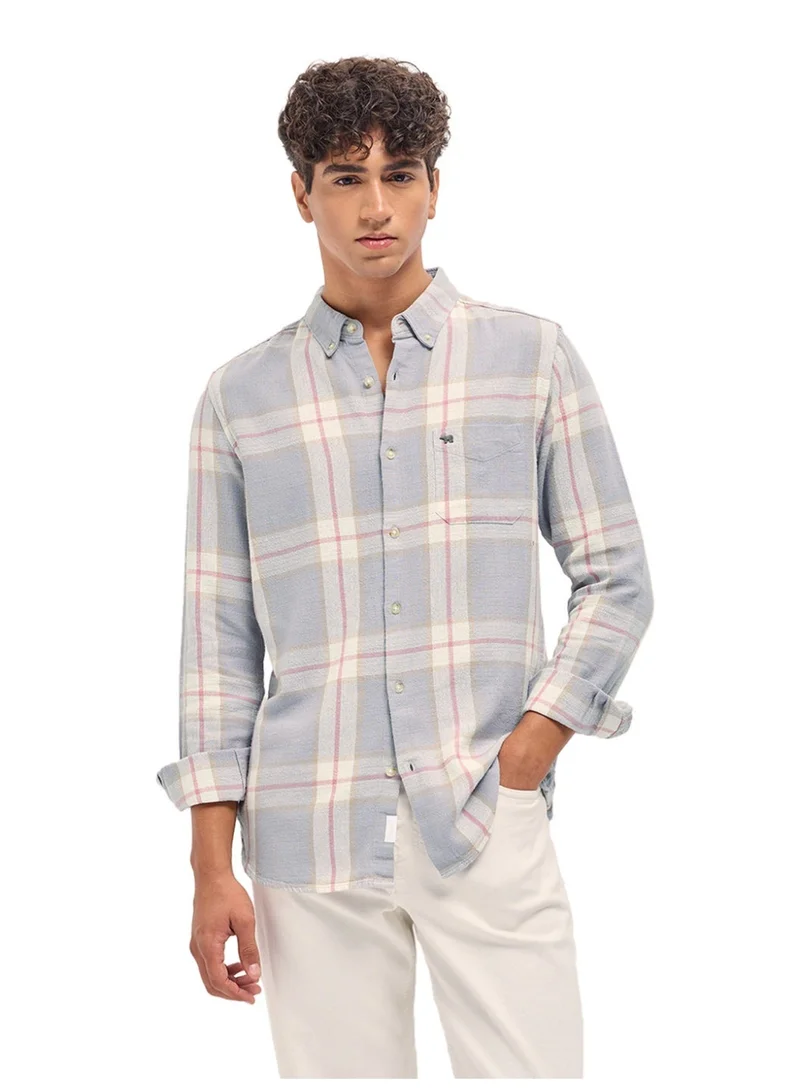 The Bear House  Men’s Long Sleeve Shirt – Classic, Comfortable and Stylish Essential for Work, Travel or Casual Outings for Men | Best Price UAE