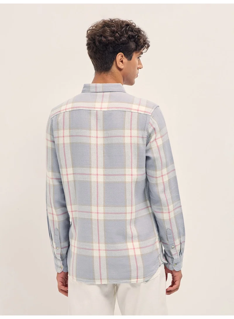 The Bear House  Men’s Long Sleeve Shirt – Classic, Comfortable and Stylish Essential for Work, Travel or Casual Outings for Men | Best Price UAE
