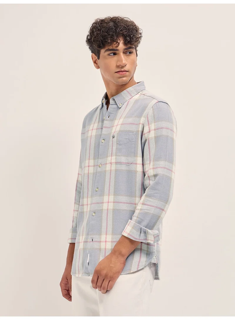The Bear House  Men’s Long Sleeve Shirt – Classic, Comfortable and Stylish Essential for Work, Travel or Casual Outings for Men | Best Price UAE