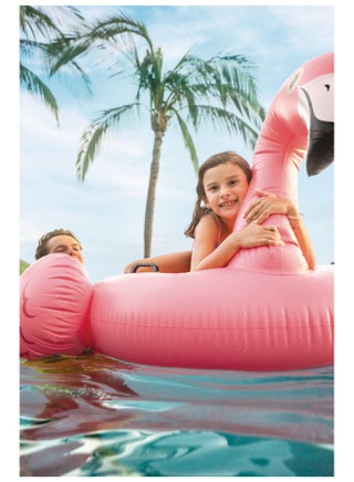 Flamingo Ride-On -Pink 70x53inch - view 5