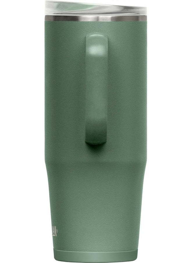 CamelBak Thrive Leak-Proof 32 oz Mug, Insulated Stainless Steel - For travel, coffee, tea, hot beverages - Spill Proof Cup-holder Compatible, Moss - Image 4