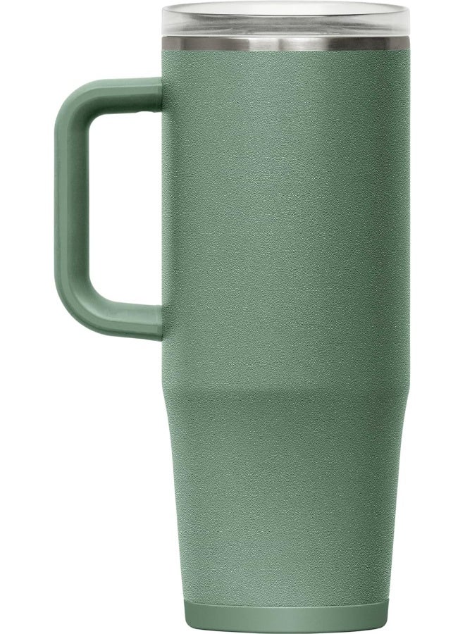 CamelBak Thrive Leak-Proof 32 oz Mug, Insulated Stainless Steel - For travel, coffee, tea, hot beverages - Spill Proof Cup-holder Compatible, Moss - Image 3