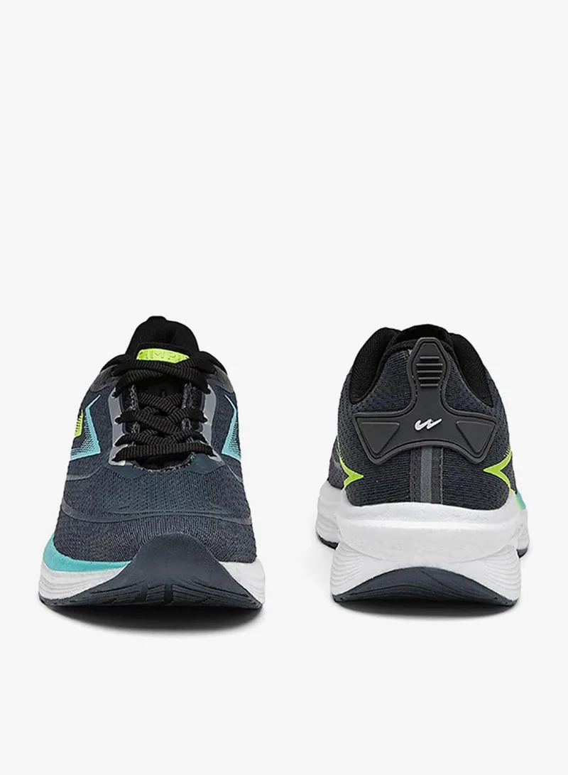 Campus Dark Grey Men Greg Pro Bubble Yoga Max Lace-Up Running Shoes-Dark Grey for Men | Best Price UAE