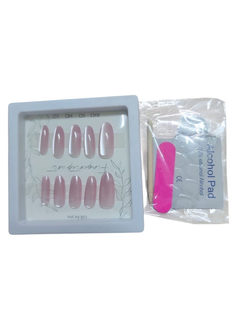 3D Artificial Nails – Elegant & Natural Ready-to-Wear Nails for Daily Use & Special Occasions - Image 1