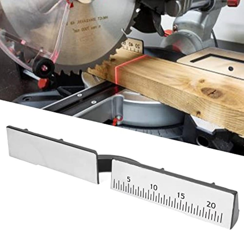Miter Saw Baffle Cemented Carbide Backing with Scale for 10in Aluminum Sawing Machine,Do Not Damage The Oblique Cutting Parts When Used - Image 3