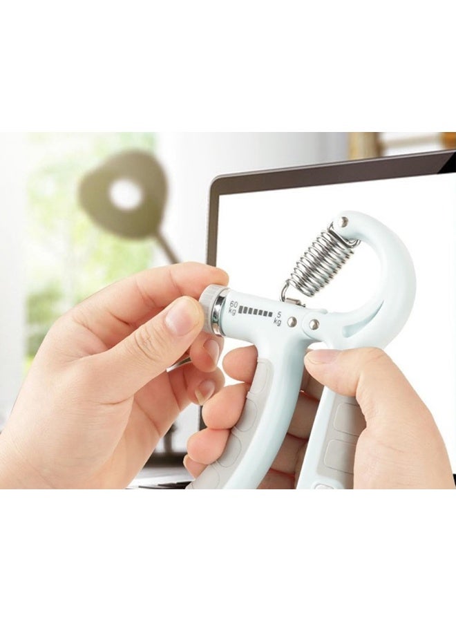 ECVV Hand Grips Strengthener with Counter Adjustable Grip Strength Trainer | Hand Exerciser with Stainless Steel Spring | Non-Slip Gripster for Strong Wrists | Fingers | Forearm | Hands | Arm - Image 3