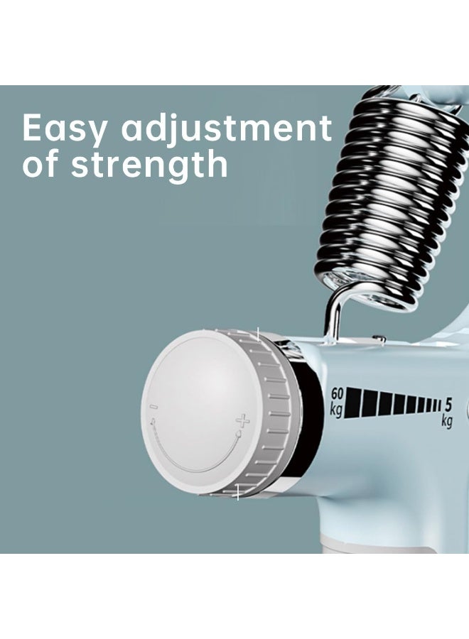 ECVV Hand Grips Strengthener with Counter Adjustable Grip Strength Trainer | Hand Exerciser with Stainless Steel Spring | Non-Slip Gripster for Strong Wrists | Fingers | Forearm | Hands | Arm - Image 4