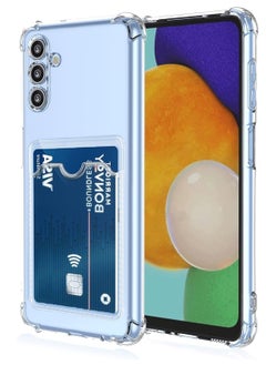 ماركة غير محددة جراب محفظة شفاف لهاتف سامسونج جالاكسي ايه 55 Samsung Galaxy A55 