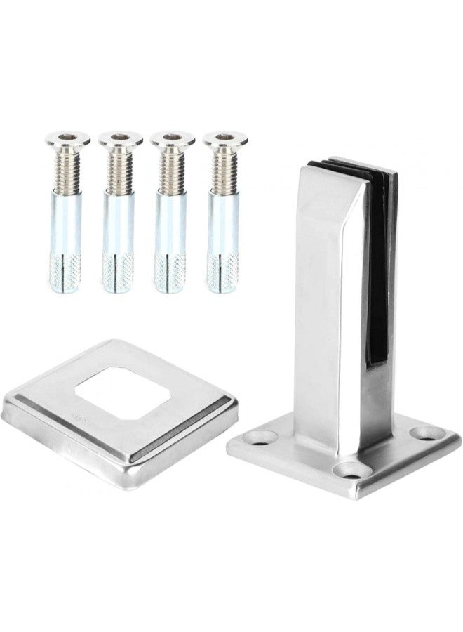 klarako Stainless Steel Floor Standing Stairs Balcony Pool Glass Spigots Balustrade Railing Clamp Swimming Pool Accessories  - Image 1