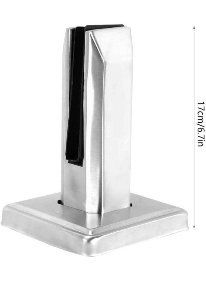 klarako Stainless Steel Floor Standing Stairs Balcony Pool Glass Spigots Balustrade Railing Clamp Swimming Pool Accessories  - Image 2
