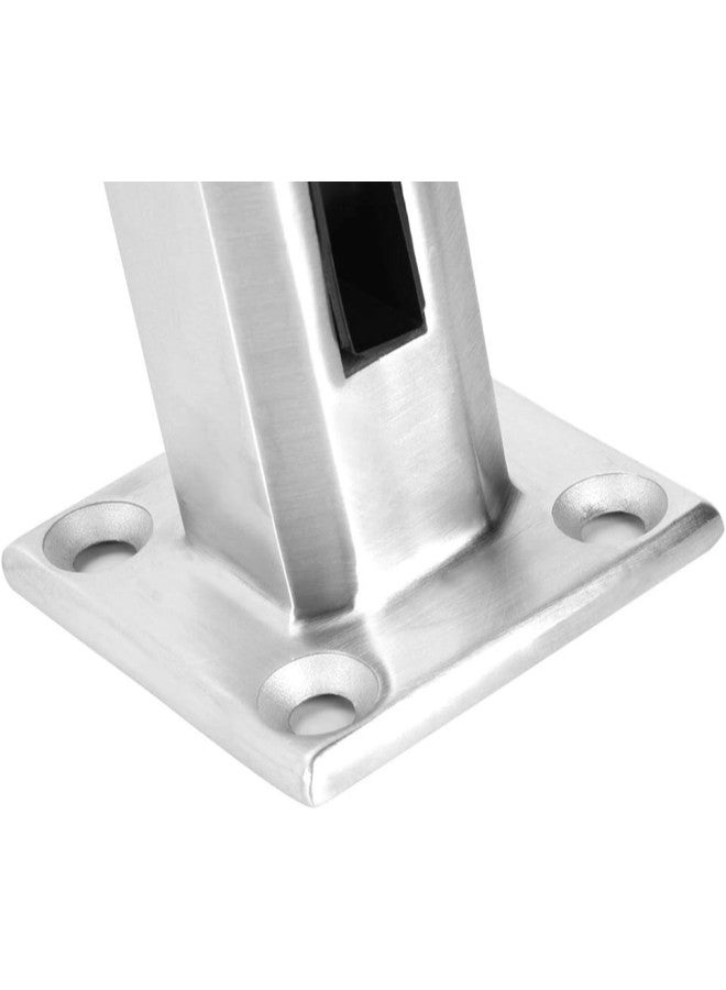 klarako Stainless Steel Floor Standing Stairs Balcony Pool Glass Spigots Balustrade Railing Clamp Swimming Pool Accessories  - Image 4