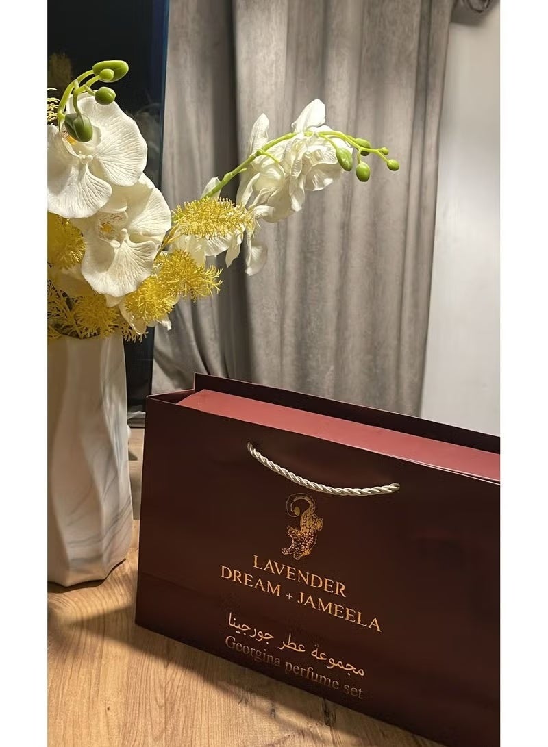 لافندر Georgina perfume set DREAM + JAMEELA 75 ML *2 - Image 3