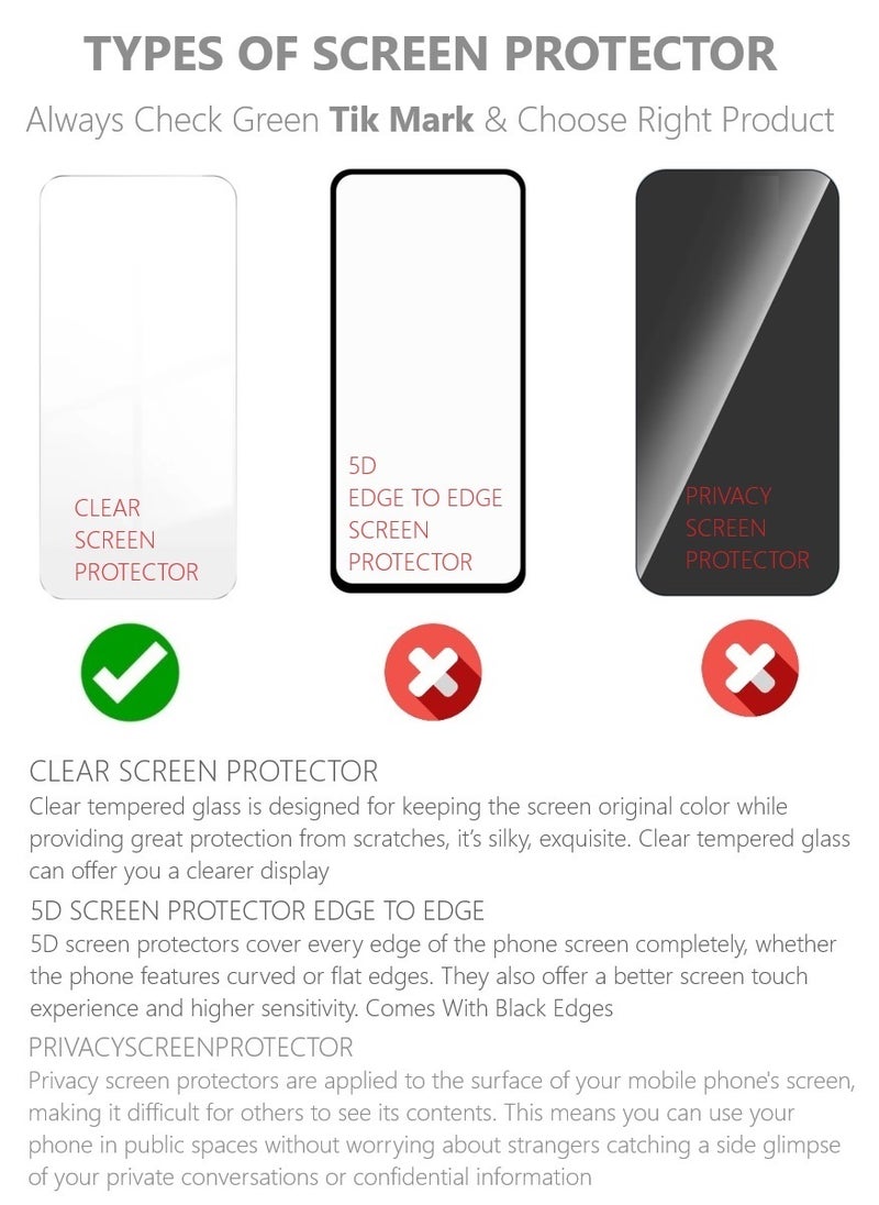 Super - Tempered Glass Screen Protector Clear Designed For Oppo A95 5G Full Screen Coverage And Bubble Free - Image 1