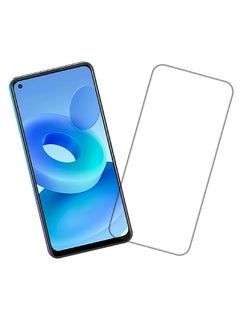 Tempered Glass Screen Protector Clear Designed For Oppo A95 5G Full Screen Coverage And Bubble Free